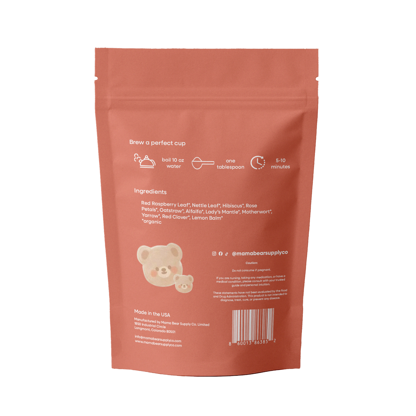 Womb Embrace Miscarriage Support Tea - Organic