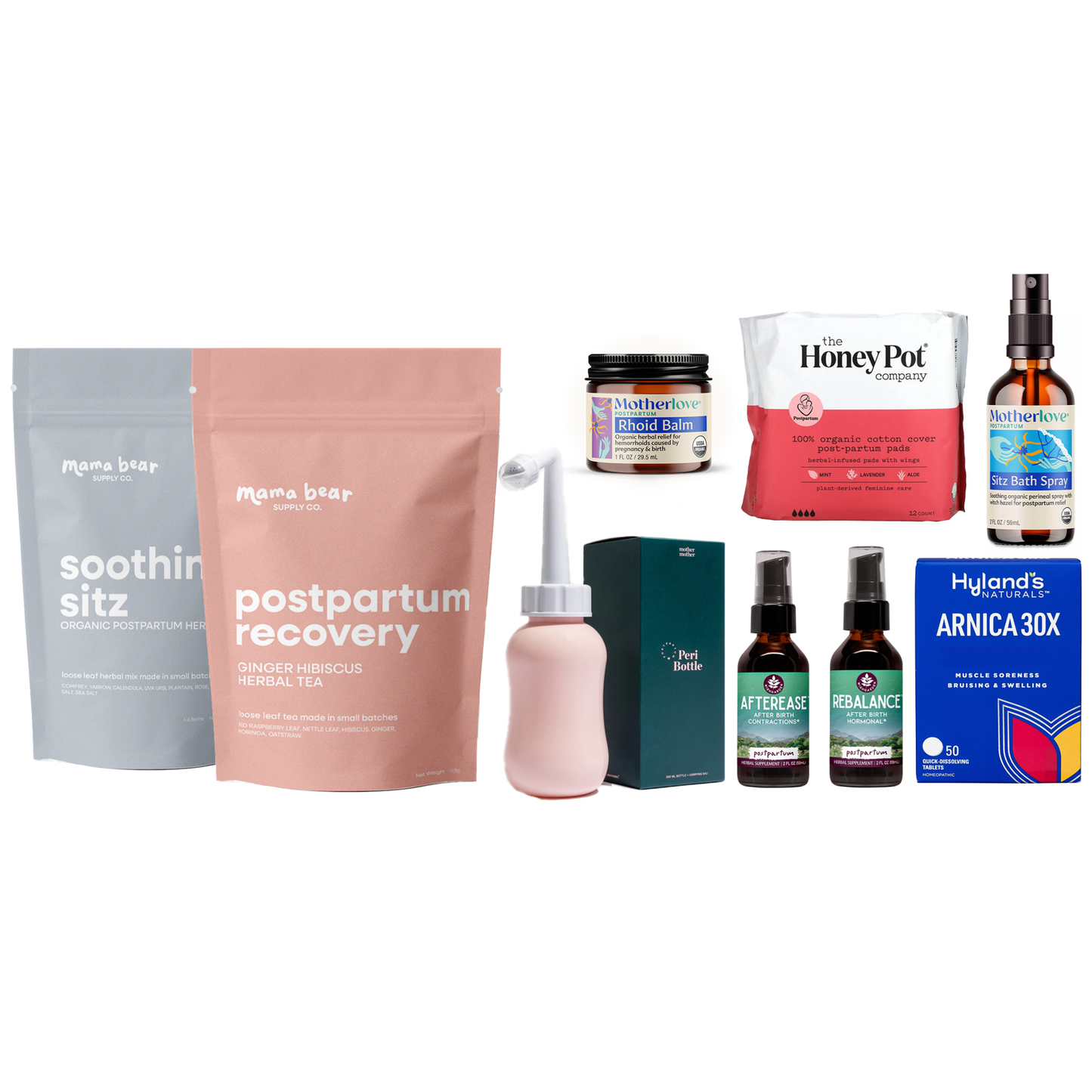 Postpartum Essentials Plus Bundles