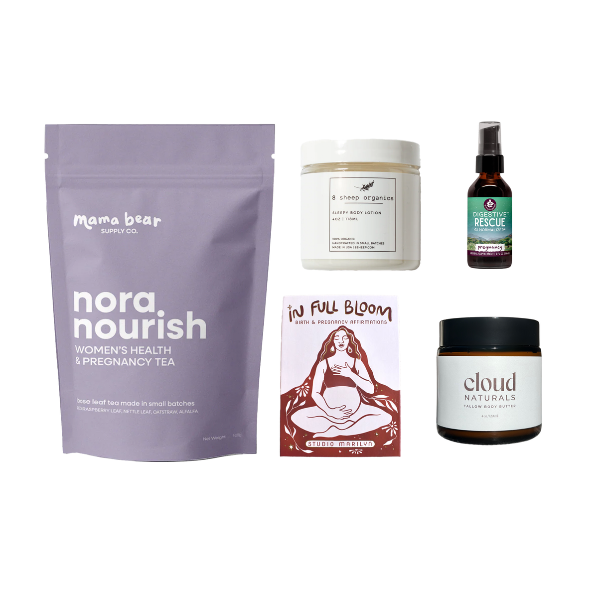 Pregnancy Gift Box | Non-toxic, Organic, Natural Gift Set – Mama